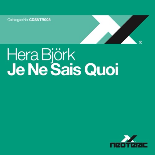 Sleeve: Hera Björk, Je Ne Sais Quoi